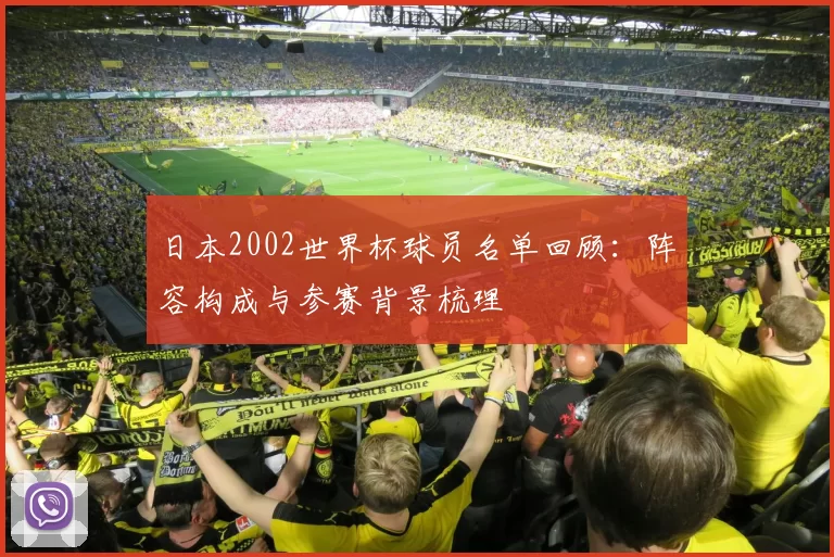日本2002世界杯球员名单回顾:阵容构成与参赛背景梳理