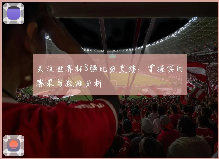 关注世界杯8强比分直播,掌握实时赛果与数据分析