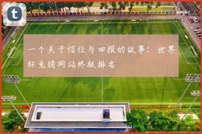 一个关于信任与回报的故事：世界杯竞猜网站终极排名